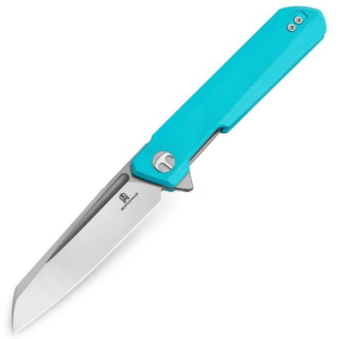 Nóż składany Bestechman Dundee Sheepfoot Tiffany Blue G10, Stonewashed/Satin D2 by Ostap Hel (BMK09B) Nóż składany Bestechman Dundee Sheepfoot Tiffany Blue G10, Stonewashed/Satin D2 by Ostap Hel (BMK09B)