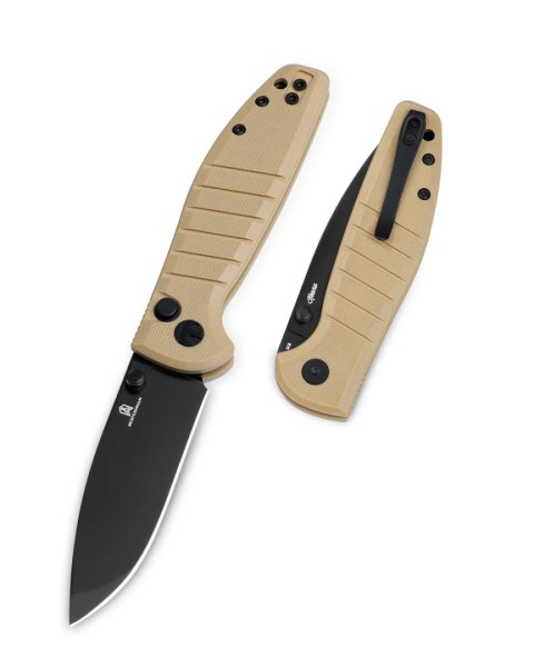 Nóż składany Bestechman Goodboy Jr. Khaki G10, Black PVD D2 by Keanu Alfaro (BMK10F) Nóż składany Bestechman Goodboy Jr. Khaki G10, Black PVD D2 by Keanu Alfaro (BMK10F)
