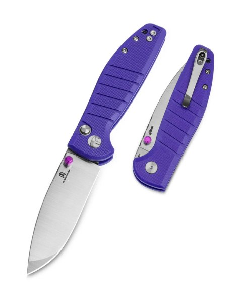 Nóż składany Bestechman Goodboy Jr. Purple G10, Satin/Stonewashed D2 by Keanu Alfaro (BMK10C) Nóż składany Bestechman Goodboy Jr. Purple G10, Satin/Stonewashed D2 by Keanu Alfaro (BMK10C)