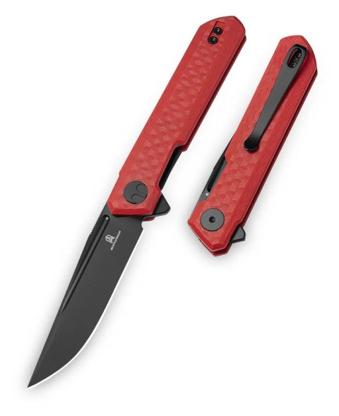 Nóż składany Bestechman Mini Dundee Special Red G10, Black PVD D2 by Ostap Hel (BMK03N) Nóż składany Bestechman Mini Dundee Special Red G10, Black PVD D2 by Ostap Hel (BMK03N)