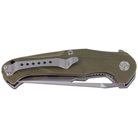 Nóż składany Kubey Dugu Green G10, Stonewashed D2 (KU210B-1) Nóż składany Kubey Dugu Green G10, Stonewashed D2 (KU210B-1)