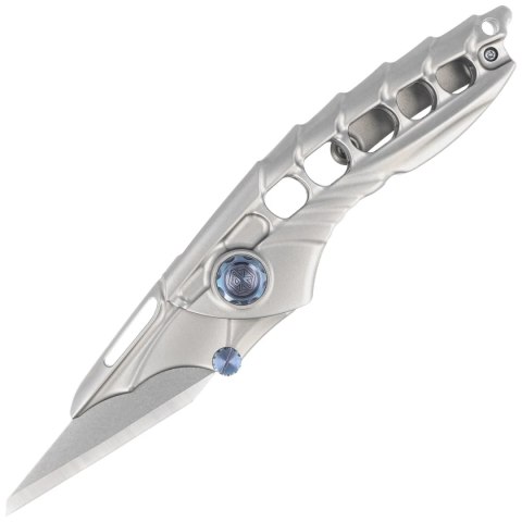 Nóż składany RikeKnife Alien 1 Gray Titanium, Satin M390 (RK-ALIEN1-P) Nóż składany RikeKnife Alien 1 Gray Titanium, Satin M390 (RK-ALIEN1-P)