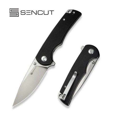 Nóż składany Sencut Praktisk Black G10, Satin 9Cr18MoV (S24019-1) Nóż składany Sencut Praktisk Black G10, Satin 9Cr18MoV (S24019-1)