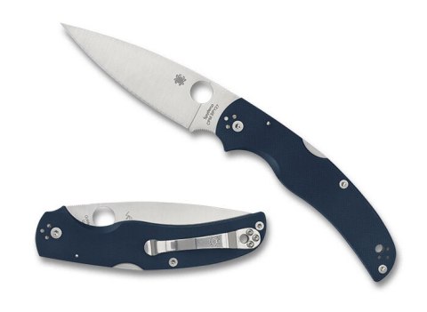 Nóż składany Spyderco Native Chief Cobalt Blue G10, Satin CPM SPY27 by Sal, Eric Glesser (C244GPCBL) Nóż składany Spyderco Native Chief Cobalt Blue G10, Satin CPM SPY27 by Sal, Eric Glesser (C244GPCBL)