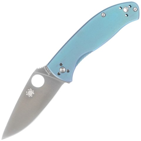 Nóż składany Spyderco Tenacious R.I.L. Blue Titanium, Satin 8Cr13MoV by Eric Glesser (C122TIBLP) Nóż składany Spyderco Tenacious R.I.L. Blue Titanium, Satin 8Cr13MoV by Eric Glesser (C122TIBLP)