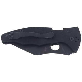 Nóż składany Spyderco Yojimbo 2 G-10 Black Blade Plain (C85GPBBK2)