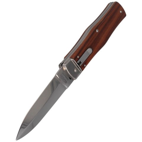 Nóż sprężynowy Mikov Predator Palisander Wood z Piłą (241-ND-2/KP) Nóż sprężynowy Mikov Predator Palisander Wood z Piłą (241-ND-2/KP)