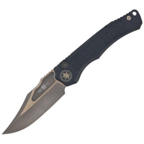 Nóż automatyczny Heretic Wraith Auto V4 Bowie Black Aluminium/3M, Bronze Stonewash MagnaCut by Tony Marfione Jr. (H002-7A) Nóż automatyczny Heretic Wraith Auto V4 Bowie Black Aluminium/3M, Bronze Stonewash MagnaCut by Tony Marfione Jr. (H002-7A)