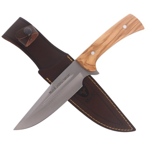 Nóż Muela Full Tang Olive Wood, Satin X50CrMoV15 (JABALI-17OL) Nóż Muela Full Tang Olive Wood, Satin X50CrMoV15 (JABALI-17OL)