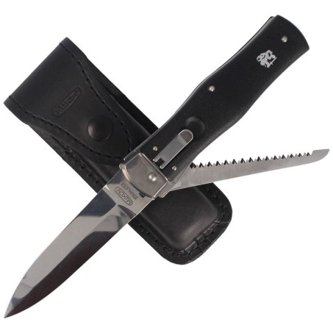 Nóż sprężynowy Mikov Predator ABS z Piłą (241-NH-2/KP BLACK) Nóż sprężynowy Mikov Predator ABS z Piłą (241-NH-2/KP BLACK)
