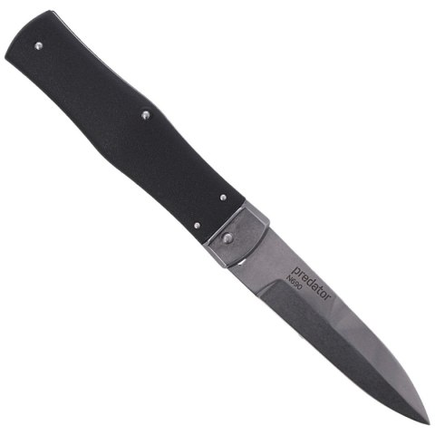 Nóż sprężynowy Mikov Predator Black ABS, Stonewashed N690 (241-BH-1/STKP) Nóż sprężynowy Mikov Predator Black ABS, Stonewashed N690 (241-BH-1/STKP)