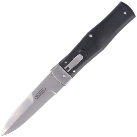 Nóż sprężynowy Mikov Predator Black ABS, Stonewashed N690 (241-BH-1/STN/KLIP) Nóż sprężynowy Mikov Predator Black ABS, Stonewashed N690 (241-BH-1/STN/KLIP)