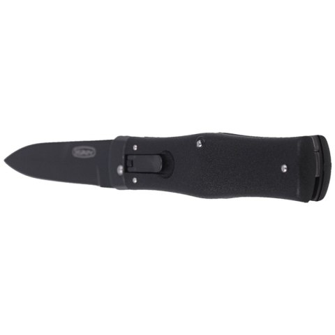 Nóż sprężynowy Mikov Predator Blackout Black ABS, Black DLC N690 (241-BH-1/BKP) Nóż sprężynowy Mikov Predator Blackout Black ABS, Black DLC N690 (241-BH-1/BKP)