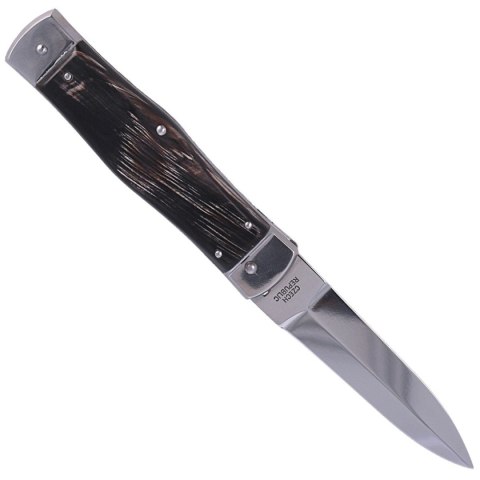 Nóż sprężynowy Mikov Predator Buffalo Horn (241-NR-1/HAMMER) Nóż sprężynowy Mikov Predator Buffalo Horn (241-NR-1/HAMMER)