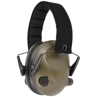 Ochronniki słuchu aktywne Mil-Tec Defenders Olive (16243001)