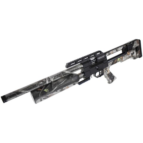 Wiatrówka PCP Reximex Throne Gen 2 G1 Camo 5.5 mm z regulatorem i tłumikiem Wiatrówka PCP Reximex Throne Gen 2 G1 Camo 5.5 mm z regulatorem i tłumikiem