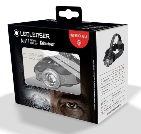Latarka czołowa Ledlenser MH11 czarna Latarka czołowa Ledlenser MH11 czarna