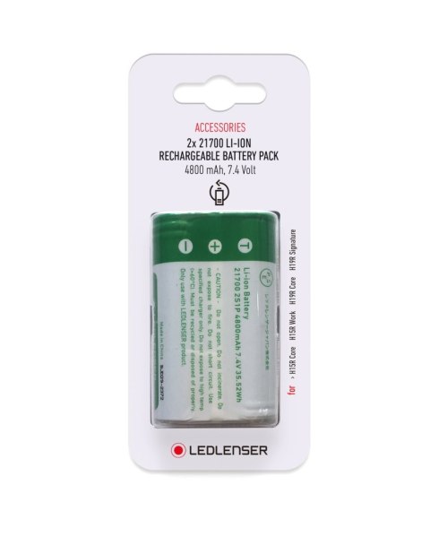 Ledlenser 2 x akumulator 21700 Li-ion 4800 mAh Ledlenser 2 x akumulator 21700 Li-ion 4800 mAh