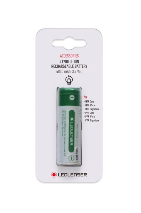 Ledlenser akumulator 21700 Li-ion 4800 mAh Ledlenser akumulator 21700 Li-ion 4800 mAh
