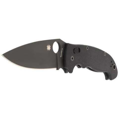 Nóż składany Spyderco Manix 2 XL Black G10, Black DLC CPM S30V by Eric Glesser (C95GPBBK2) Nóż składany Spyderco Manix 2 XL Black G10, Black DLC CPM S30V by Eric Glesser (C95GPBBK2)