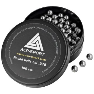Kule ołowiane ACP-Sport kal .375, 100szt (JW375)