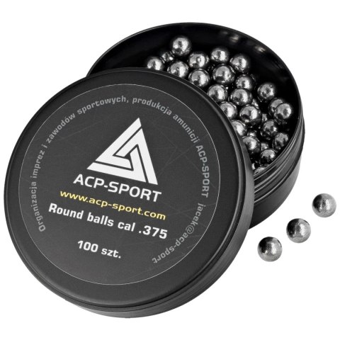 Kule ołowiane ACP-Sport kal .375, 100szt (JW375) Kule ołowiane ACP-Sport kal .375, 100szt (JW375)