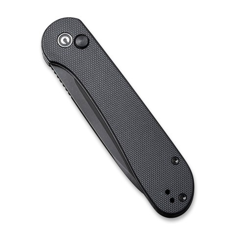 Nóż CIVIVI Button Lock Elementum All Black G10 Nóż CIVIVI Button Lock Elementum All Black G10