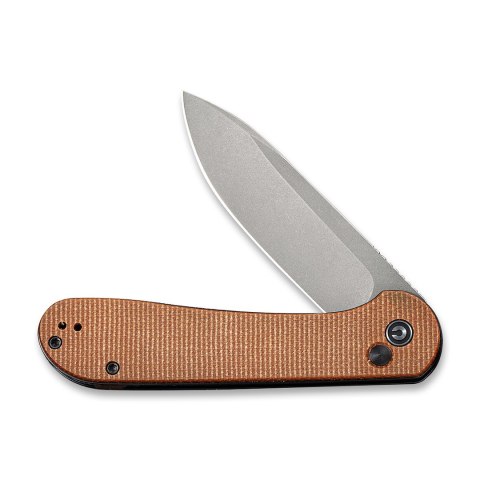 Nóż CIVIVI Button Lock Elementum Brown Micarta Nóż CIVIVI Button Lock Elementum Brown Micarta