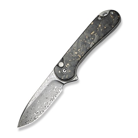 Nóż CIVIVI Button Lock Elementum II Damast CF Nóż CIVIVI Button Lock Elementum II Damast CF
