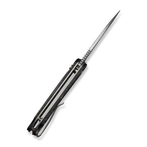 Nóż CIVIVI Button Lock Elementum II Damast CF Nóż CIVIVI Button Lock Elementum II Damast CF