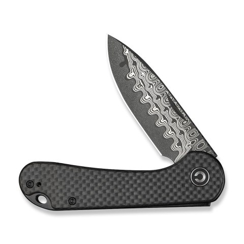 Nóż CIVIVI Elementum Slip Joint Damast CF Nóż CIVIVI Elementum Slip Joint Damast CF