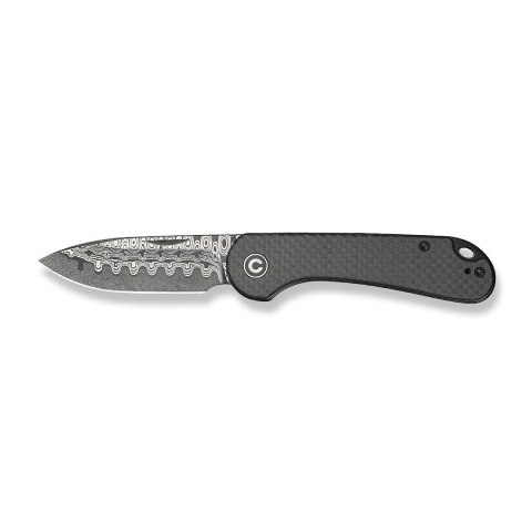 Nóż CIVIVI Elementum Slip Joint Damast CF Nóż CIVIVI Elementum Slip Joint Damast CF
