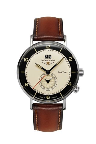 Zegarek Bauhaus Aviation Vintage Pilot 24462 41 mm