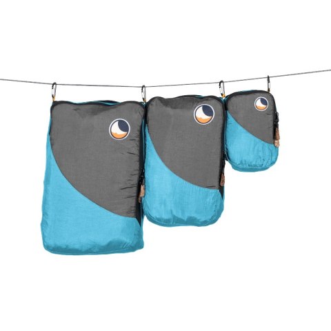 Zestaw 3 organizerów podróżnych TTTM aqua/d.grey Zestaw 3 organizerów podróżnych TTTM aqua/d.grey