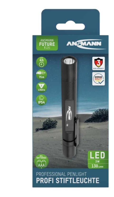 Latarka Ansmann Future T120,130 lm,2xAAA Latarka Ansmann Future T120,130 lm,2xAAA