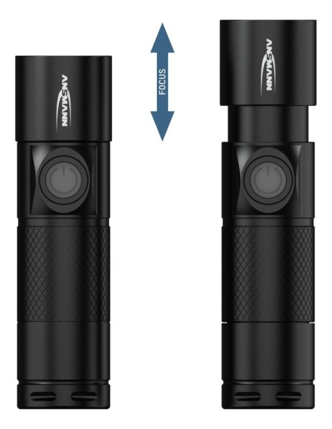 Latarka Ansmann LED Future T350FR USB,300 lm aku Latarka Ansmann LED Future T350FR USB,300 lm aku