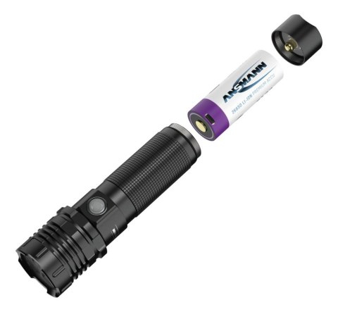 Latarka Ansmann LED Pro 3000R, 3200 lm, 26650 Latarka Ansmann LED Pro 3000R, 3200 lm, 26650