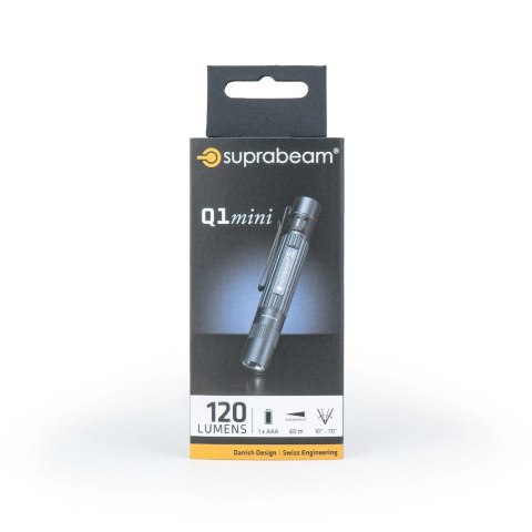 Latarka Suprabeam Q1 mini 120lm, 1x AAA Latarka Suprabeam Q1 mini 120lm, 1x AAA