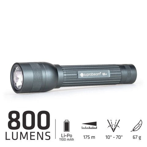 Latarka Suprabeam Q2xr 800lm, Li-Po USB-C Latarka Suprabeam Q2xr 800lm, Li-Po USB-C