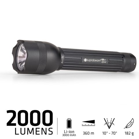 Latarka Suprabeam Q5xrs defend 2000lm, Li-Ion Latarka Suprabeam Q5xrs defend 2000lm, Li-Ion