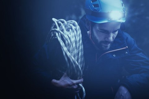Latarka czołowa LED Ansmann HD120B, 125 lm, 3xAAA Latarka czołowa LED Ansmann HD120B, 125 lm, 3xAAA