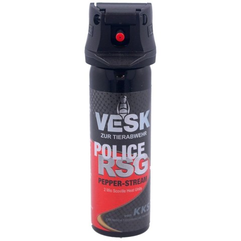 Gaz pieprzowy KKS VESK RSG Police 2mln SHU, Stream 63ml (12063-S) Gaz pieprzowy KKS VESK RSG Police 2mln SHU, Stream 63ml (12063-S)