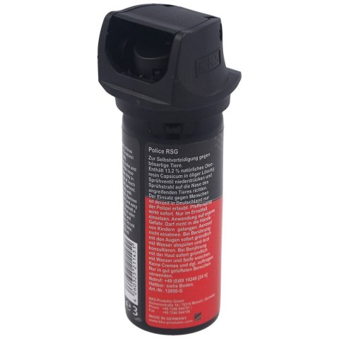 Gaz pieprzowy KKS VESK RSG Police Gel 2mln SHU, Stream 50ml (12050-G) Gaz pieprzowy KKS VESK RSG Police Gel 2mln SHU, Stream 50ml (12050-G)