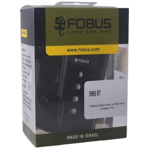 Kabura Fobus SWS RT do S&W M&P Shield, Shield Plus, Walther PPS, SCCY DVG-1