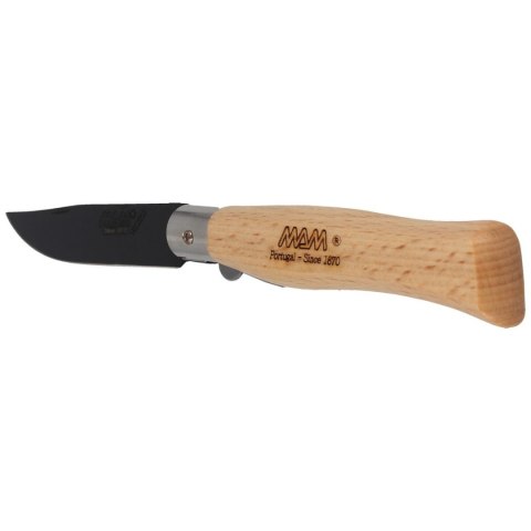 Nóż składany MAM Black Titanium, Beech Wood 105mm (2064) Nóż składany MAM Black Titanium, Beech Wood 105mm (2064)