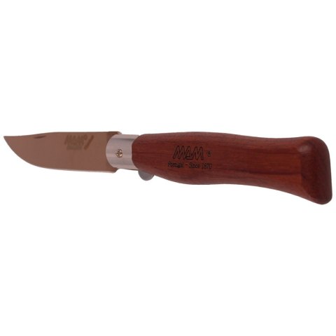 Nóż składany MAM Bronze Titanium, Bubinga Wood 105mm (2062) Nóż składany MAM Bronze Titanium, Bubinga Wood 105mm (2062)