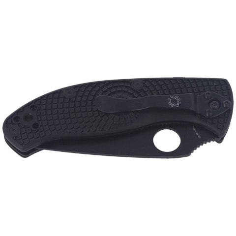 Nóż składany Spyderco Tenacious Lightweight Black FRN, Black 8Cr13MoV by Eric Glesser (C122PBBK) Nóż składany Spyderco Tenacious Lightweight Black FRN, Black 8Cr13MoV by Eric Glesser (C122PBBK)