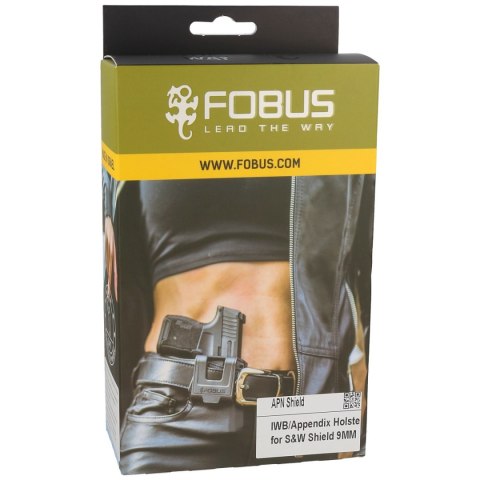 Kabura wewnętrzna Fobus IWB S&W Shield 9mm Obustronna (APN Shield) Kabura wewnętrzna Fobus IWB S&W Shield 9mm Obustronna (APN Shield)