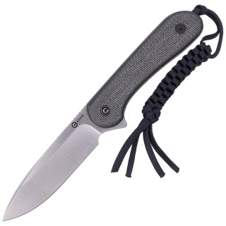Nóż Civivi Elementum Fixed Tactical Dark Green Micarta, Satin D2 (C2105B)
