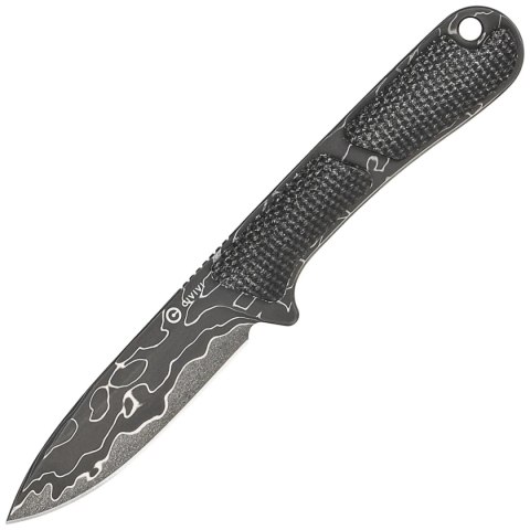 Nóż Civivi Mini Elementum Fixed Dark Green Micarta, Damascus (C23010-DS1) Nóż Civivi Mini Elementum Fixed Dark Green Micarta, Damascus (C23010-DS1)